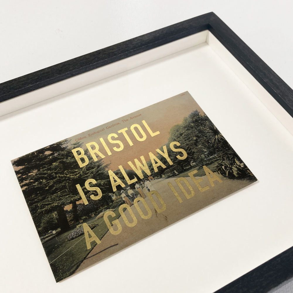 Dave Buonaguidi: Bristol Is Always A Good Idea – Clifton Zoological Gardens Postcard
