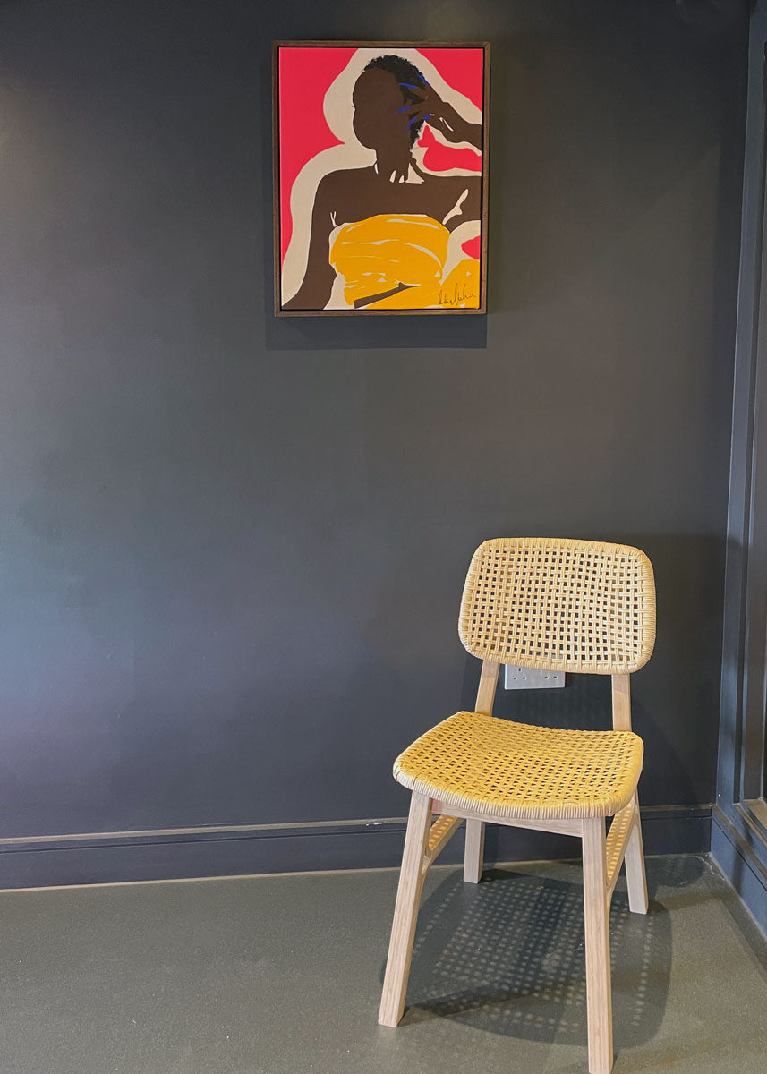 Mekia Machine: Queen in Quinacridone Magenta & Deep Yellow