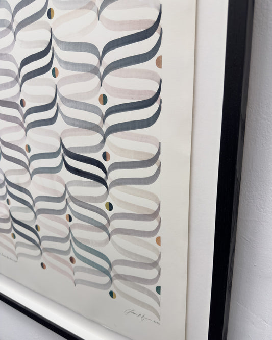 Julian Brown: Nivis Prussian Blue Warm Light