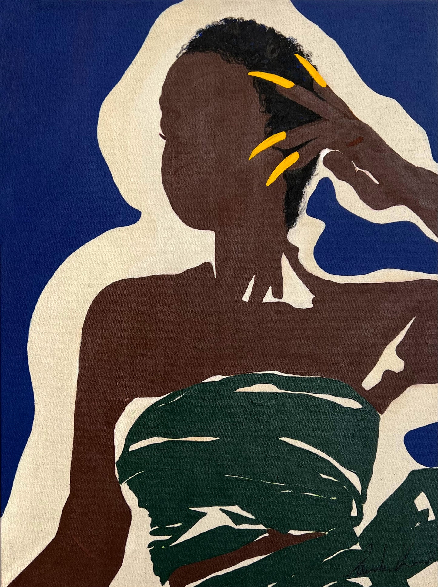 Mekia Machine: Queen in Prussian Blue & Green