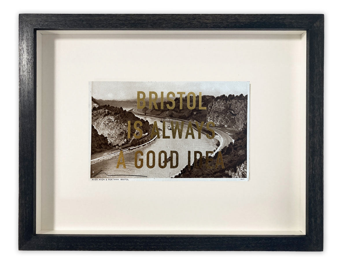 Dave Buonaguidi: Bristol Is Always A Good Idea – River Avon + Portway Postcard