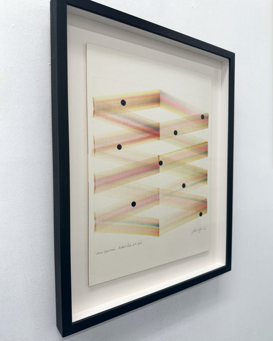 Julian Brown: Serso Spectrum Portrait Pink into Gold