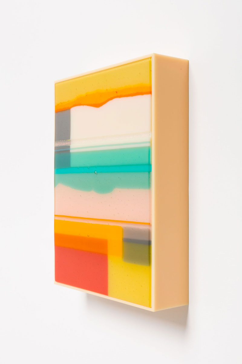 Amy Cushing: Glass Painting 06 – Blush