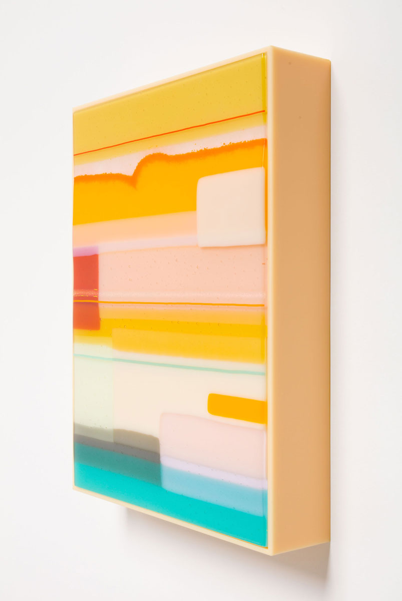 Amy Cushing: Glass Painting 04 – Blush