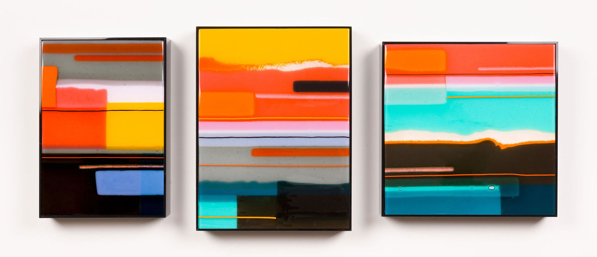 Amy Cushing: Glass Painting 01 – Charcoal