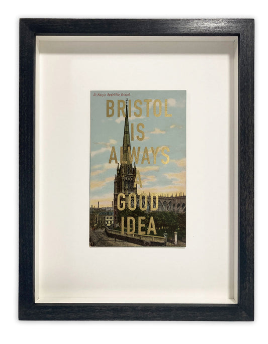Dave Buonaguidi: Bristol Is Always A Good Idea – St Mary's Redcliffe Postcard