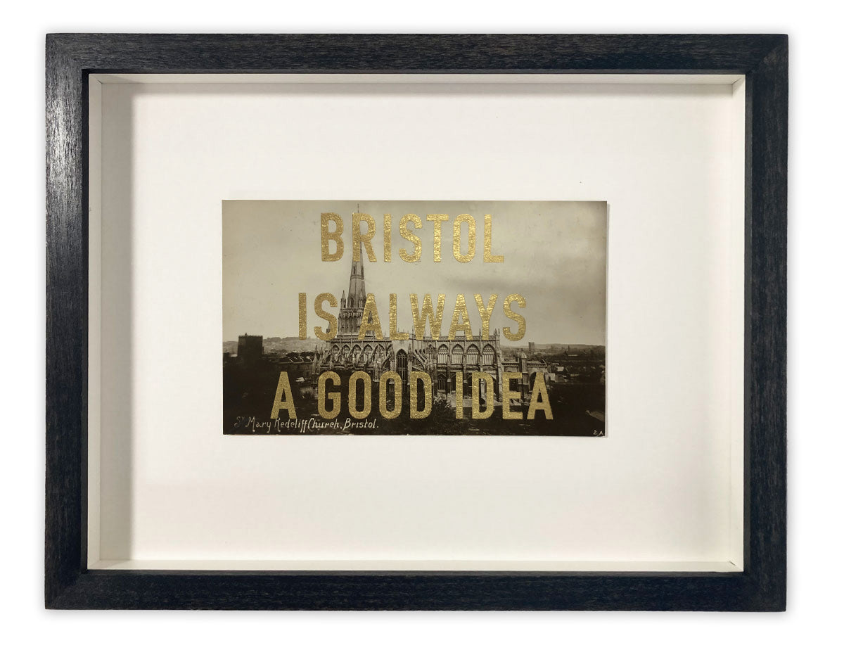 Dave Buonaguidi: Bristol Is Always A Good Idea – St Mary Redcliff Church Postcard