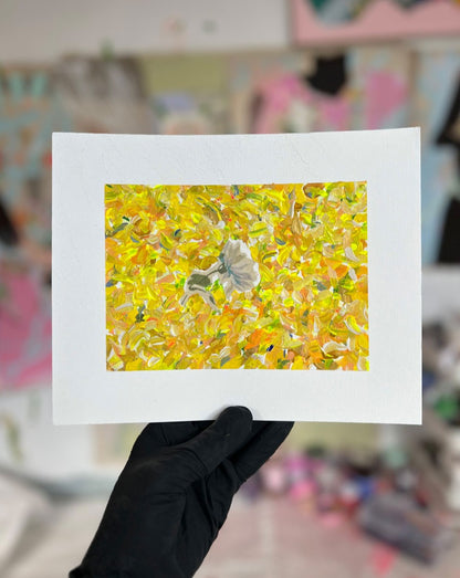 Mekia Machine: Aster's Sunlit Cornflower Dreams