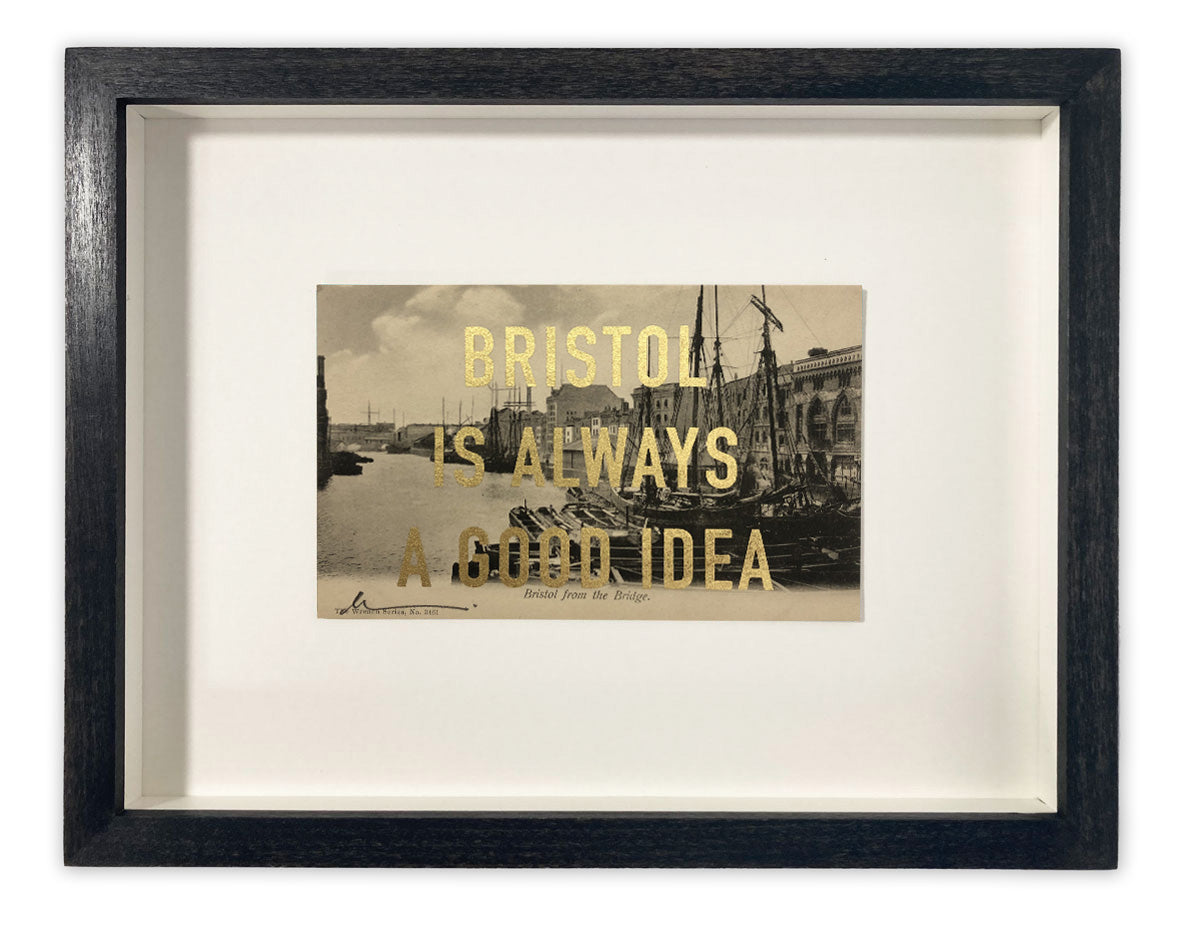 Dave Buonaguidi: Bristol Is Always A Good Idea – Bristol From The Bridge Postcard