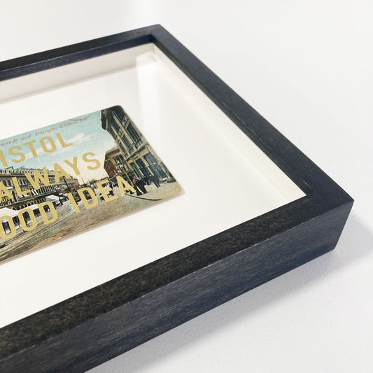 Dave Buonaguidi: Bristol Is Always A Good Idea – The Royal Promenade and Triangle, Clifton Postcard