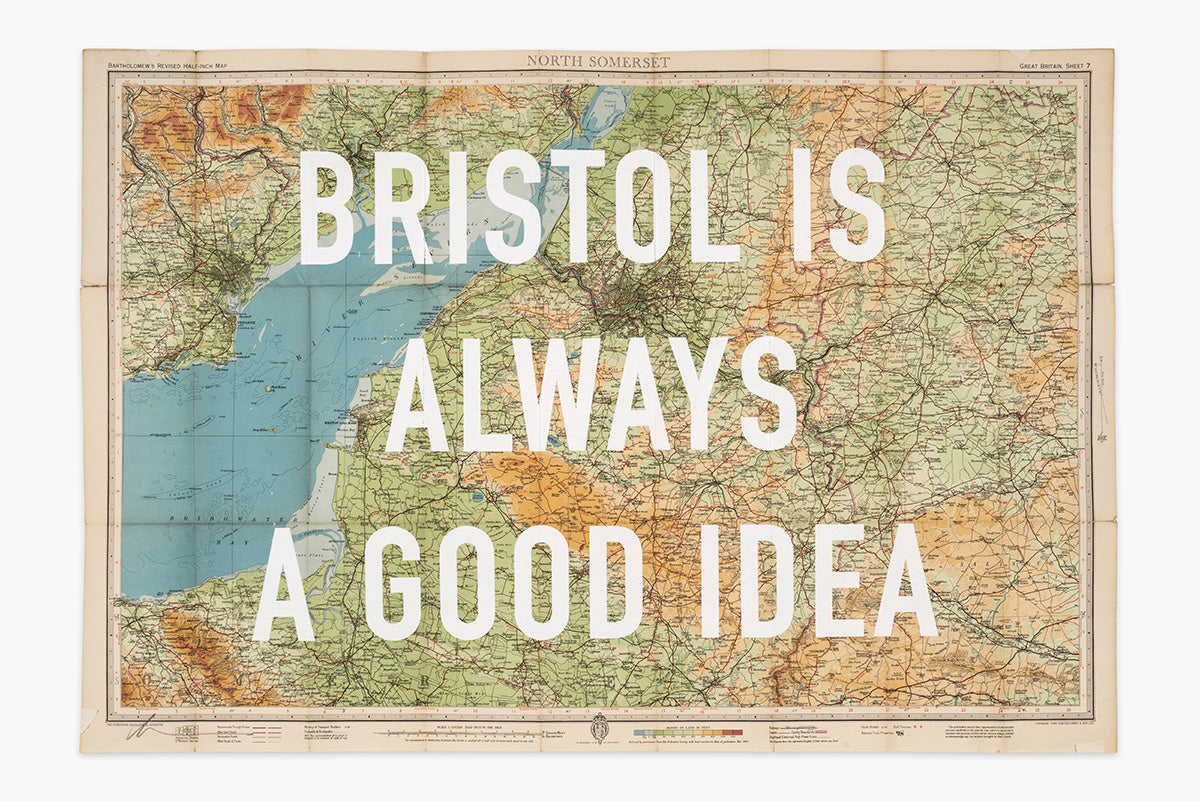 Dave Buonaguidi: Bristol Is Always A Good Idea Map