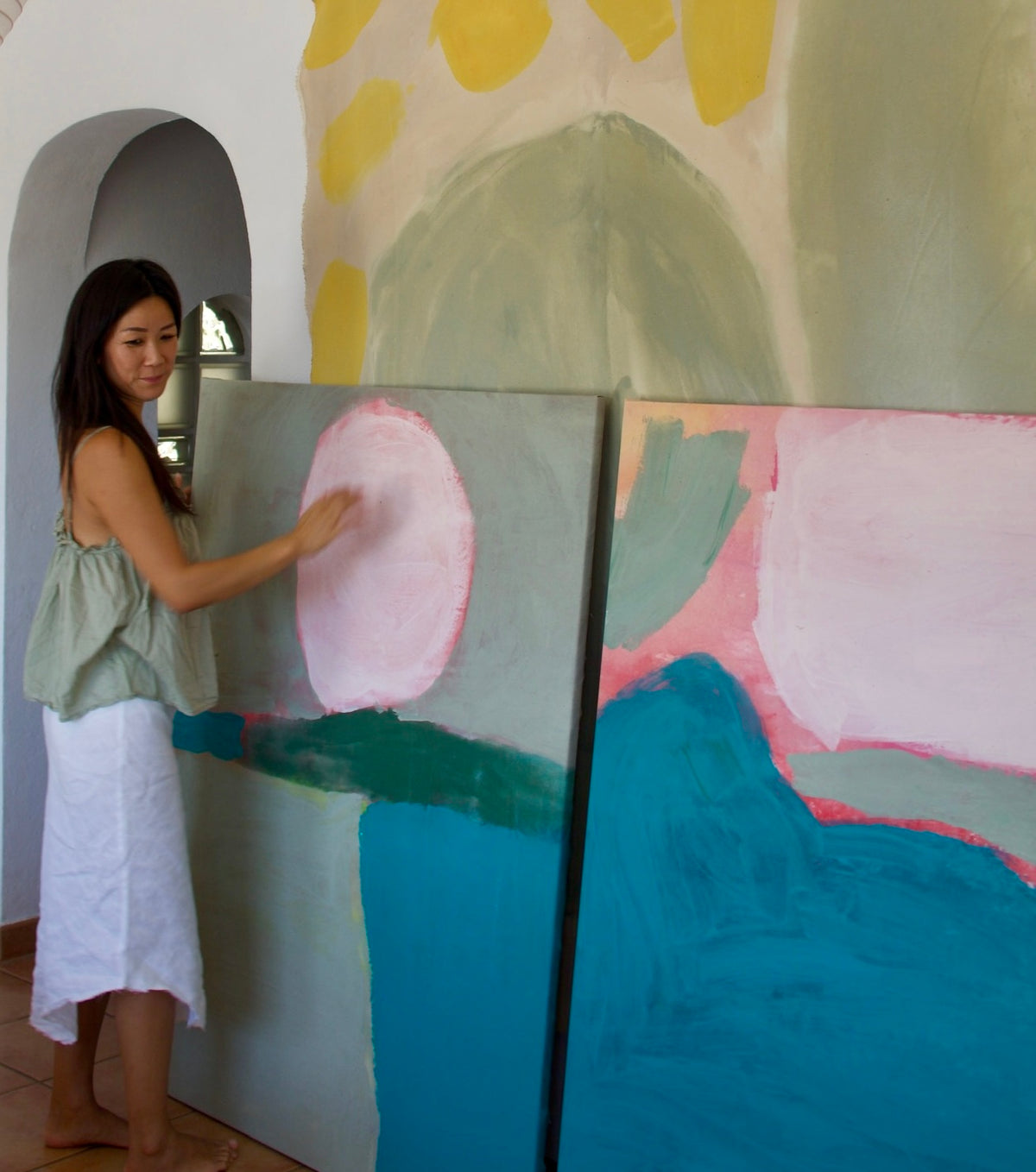 Malvina Kang Hughes: Falling