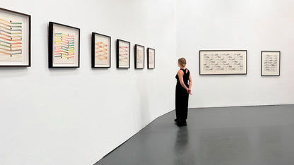 Julian Brown: Serso Spectrum Portrait Pink into Gold