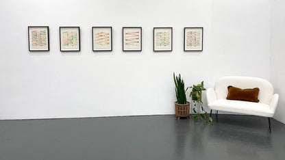 Julian Brown: Serso Spectrum Portrait Pink into Gold