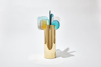 Amy Cushing: Paradise Brass 02 (Medium Aqua Grey)