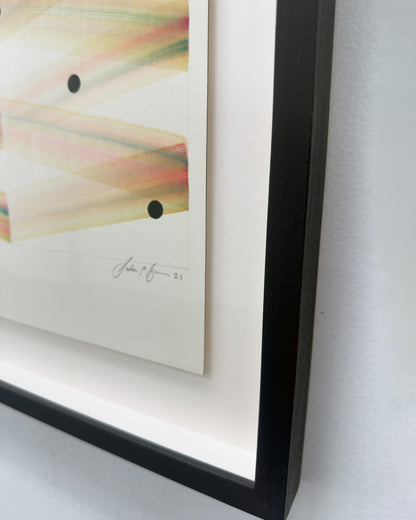 Julian Brown: Serso Spectrum Portrait Pink into Gold