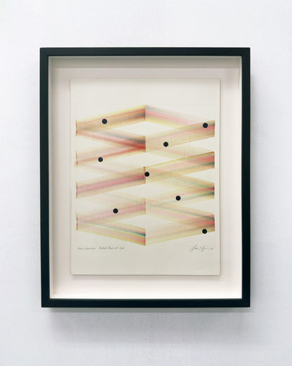 Julian Brown: Serso Spectrum Portrait Pink into Gold