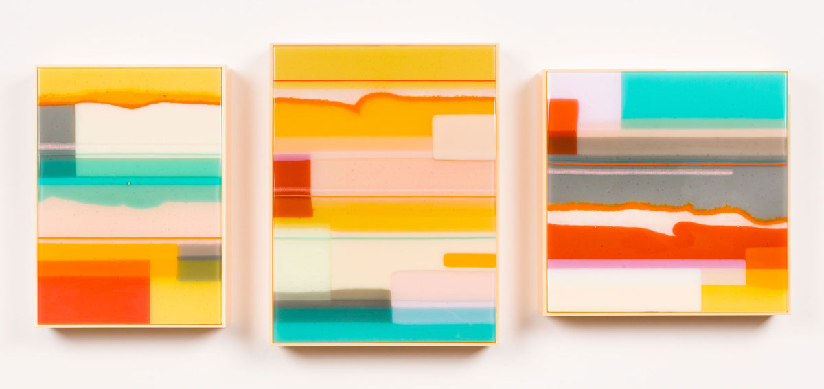 Amy Cushing: Glass Painting 04 – Blush