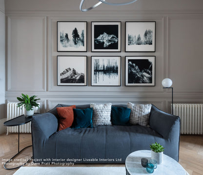Smithson Projects | Sarah Duncan’s artwork in situ, courtesy and copyright © of interior designer Liveable Interiors Ltd from our project together, Photography credit Dave Pratt Photography 