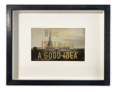 Dave Buonaguidi: Bristol Is Always A Good Idea – St Mary Redcliff Church Postcard