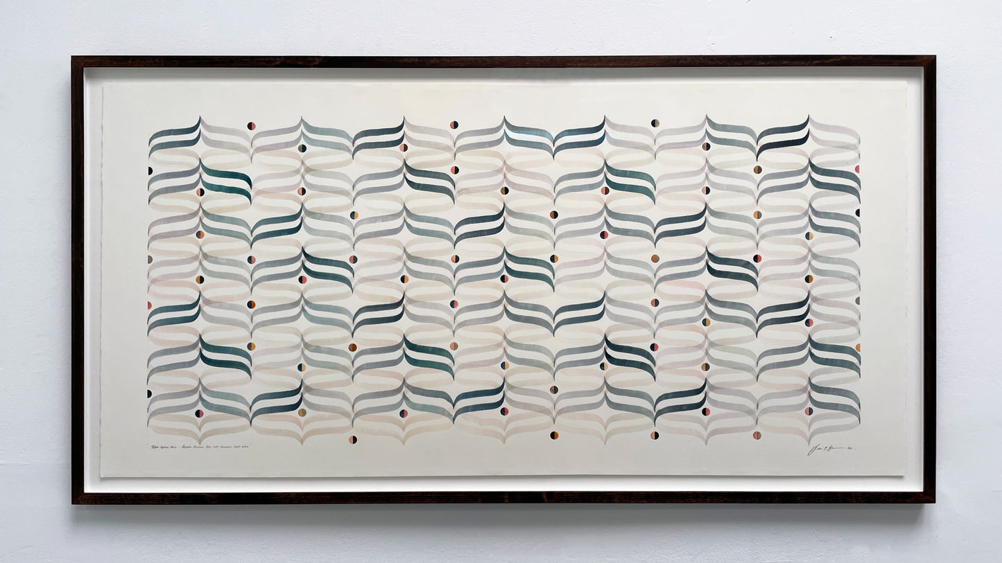 Julian Brown: Tafla Optics No. 2 (Rhythm Blue into Vermillion Light Wash)